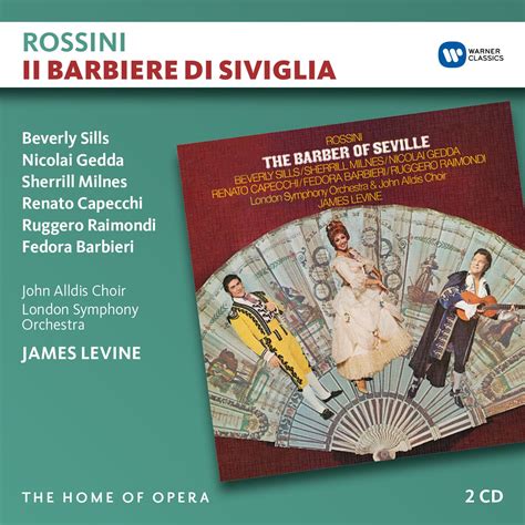 Il Barbiere Di Siviglia Sills B Gedda N Milnes S Levine J Lso