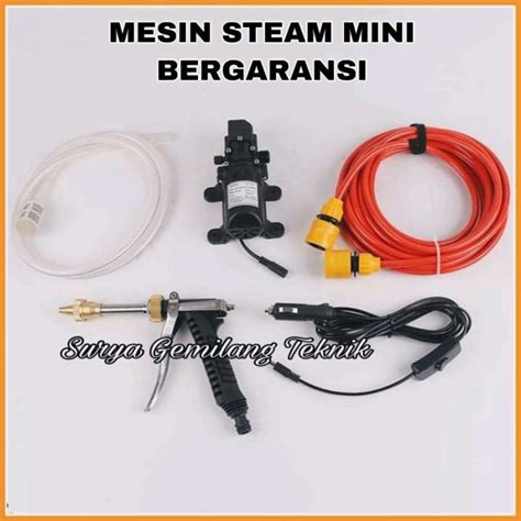 Jual PAKET SET Mesin Cuci AC Motor Mobil Steam Power Sprayer Alat