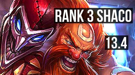 Shaco Vs Gragas Jng Rank Shaco M Mastery Games