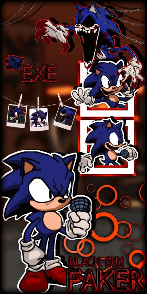 Sonic Exe Fnf Wallpapers 4k Hd Sonic Exe Fnf Backgrounds On Wallpaperbat