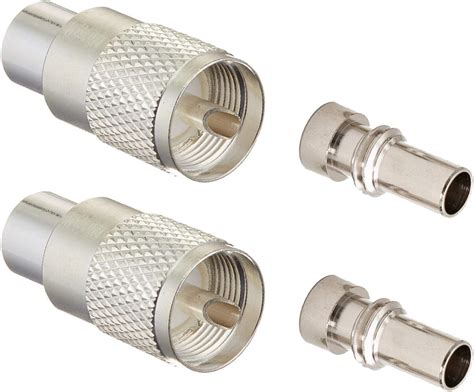 Amazon Ancable Uhf Pl Male Solder Coax Connector With Reducer