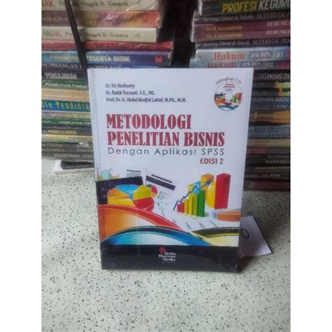 Jual Buku Penelitian Metodologi Penelitian Bisnis Dengan Aplikasi Spss Edisi 2 Dr Eti