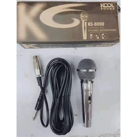 New Original Platinum Heavy Duty Wired Meter Microphone Ks