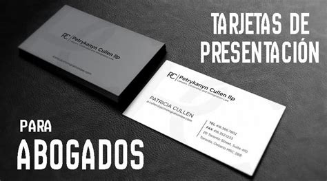 1 Tarjetas de Presentación de Abogados Tacna Centro