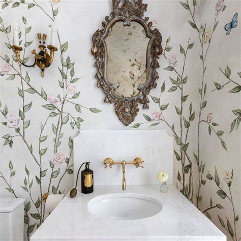 Want A Powder Room That Pops Steal This Interior Design Power Move WSJ