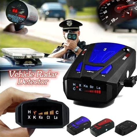 Buy Car Radar Detector V7 Cobra 16 Band 360 Car Anti Police GPS Camera