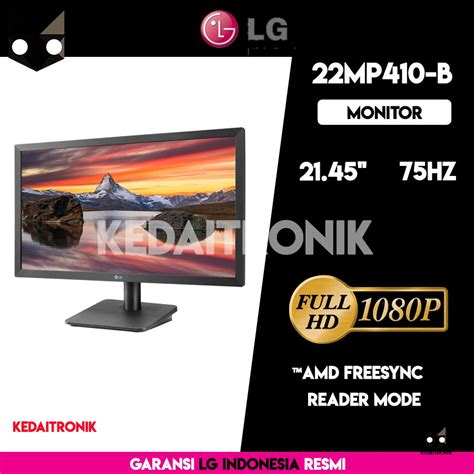 Jual Led Monitor Lg Mp B Va Hz Fhd Hdmi D Sub Lg