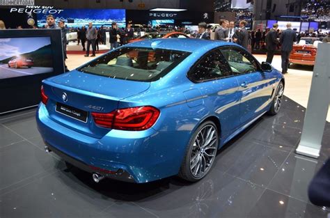 2017 Geneva BMW 440i Facelift In Snapper Rocks Blue Bmw Geneva