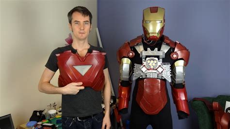 Iron Man Power Suit 48 Strapping And Inner Armour James Bruton Youtube