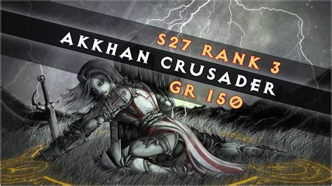 Diablo S Rank Akkhan Crusader Gr P Youtube