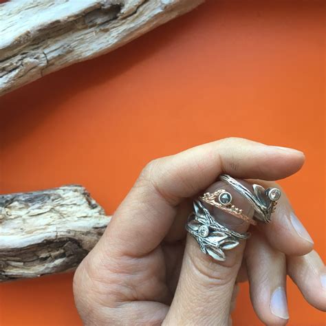 Nature Inspired Handcrafted Diamond Rings You Can Feel Good About