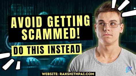 Online Scams Explained Avoid Getting Scammed Do This Instead