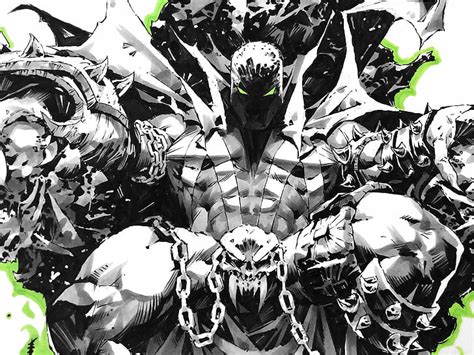 Kael Ngu Ilustraciones Arte Conceptual Fondo Simple Spawn Dibujo