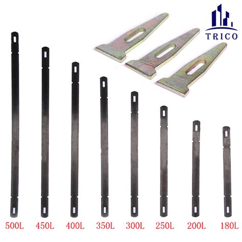 Steel Formwork System Flat Tie With Wedge Pin For Wall Concrete Company