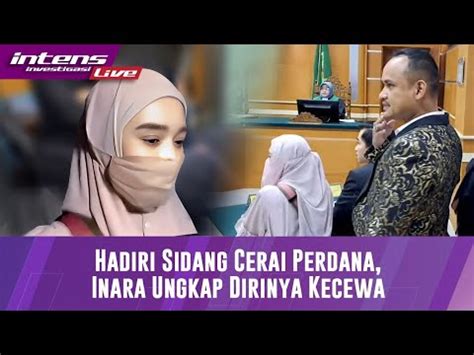 Live Inara Rusli Datang Ke Sidang Perdana Perceraian Dengan Virgoun