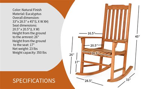 Wooden Rocking Chair Dimensions Ubicaciondepersonas Cdmx Gob Mx