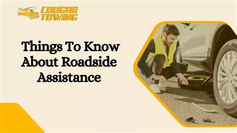 PPT Things To Know About Roadside Assistance PowerPoint Presentation