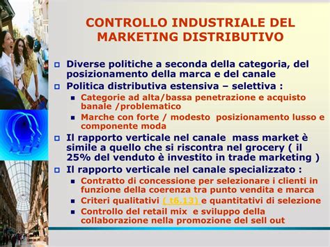 Ppt Marketing Channel La Creazione Di Valore Nella Distribuzione