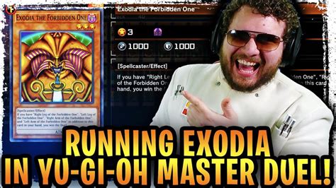 Exodia The Forbidden One Deck In Action In Yu Gi Oh Master Duel Is It A Viable Deck Or Just Fun