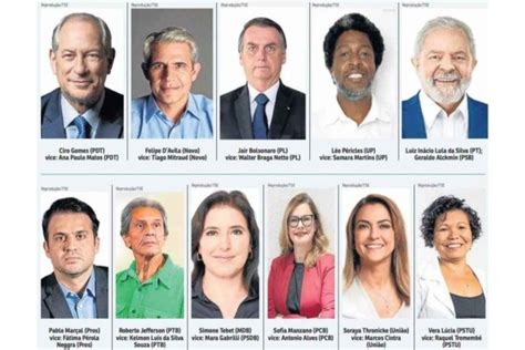 Campanha Eleitoral Começa Na Terça Conheça Os Candidatos Ao Planalto