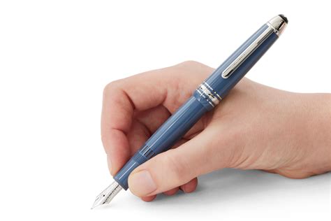 Montblanc Meisterst Ck Glacier Legrand Blue Fountain Pen