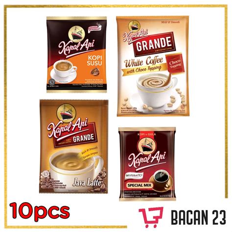 Jual Kopi Kapal Api 10pcs X 25gr Kopi Susu Special Mix Grande Java