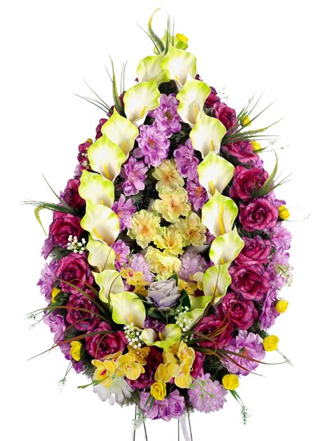 Coroane flori artificiale - Casa Albastra
