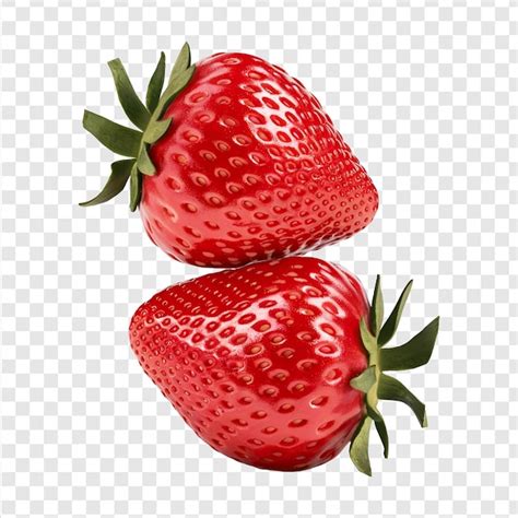 Premium Psd Delicious Strawberry Isolated On Transparent Background