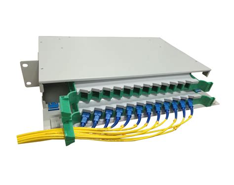 Fiber Optic Patch Panel Odf Inch Rack Mounted Patch Panel For