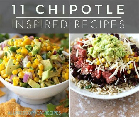 11 Chipotle Inspired Recipes - Yummy Recipe