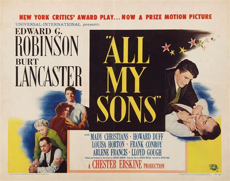 All My Sons 1948 Movie Posters Vintage Sons Classic Movies