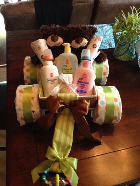 Wagon Diaper Cake Diaper Cake T Wrapping Baby Shower