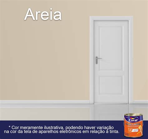 Tinta Coral Superlav Vel Interior Eggshell Areia L R Em