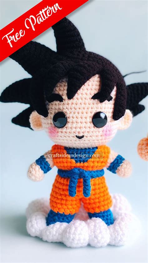 Goku Amigurumi Disney Crochet Patterns Crochet Patterns Amigurumi