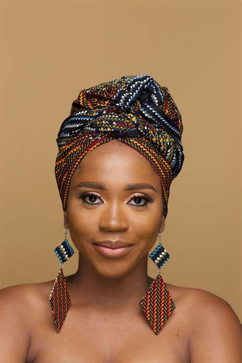 African Masaai Head Wrap Ankara Head Wrap African Turban Ankara Head