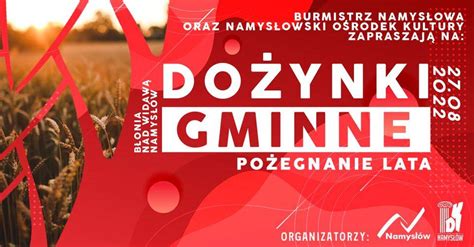 Dożynki Gminne Gminy Namysłów Visit namyslow pl Powiat Namysłowski