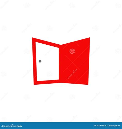 Door Logo Design Vector Template Stock Vector - Illustration of element ...