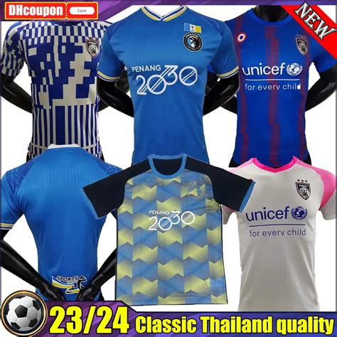 23 24 Malaysia Super League Dutch Soccer Jersey Johor Darul Tazim Fans