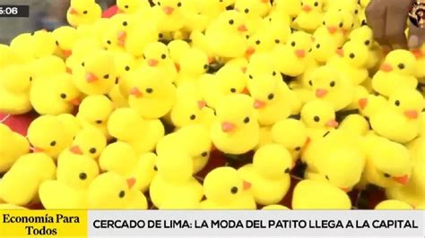 Comerciantes Arrasan Con La Venta De Los Patitos Amarillos En El