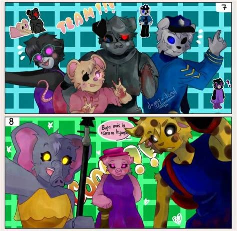 Mimimousyrobbypoleyellygrandmother And Giraffy Piggy Credits To