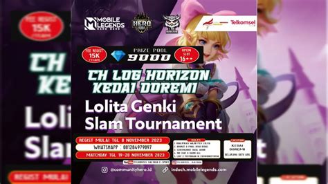 LIVE Final Day Lolita Genki Slam Tour Offline MLBB CH Log Horizon