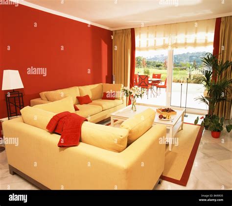 Red and mustard living room | Dresses Images 2022