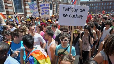 Personnes Ont Suivi La Gay Pride Ladepeche Fr
