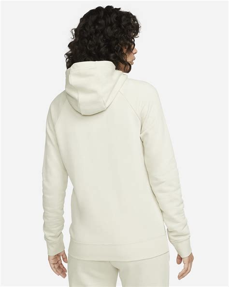 Hoodie De Lã Cardada Com Fecho Completo Nike Sportswear Essential Para