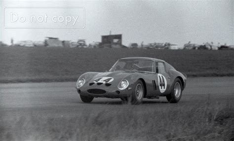 1963 British Gp Gt Race David Piper Ferrari 250 Gto Silverstone1 963