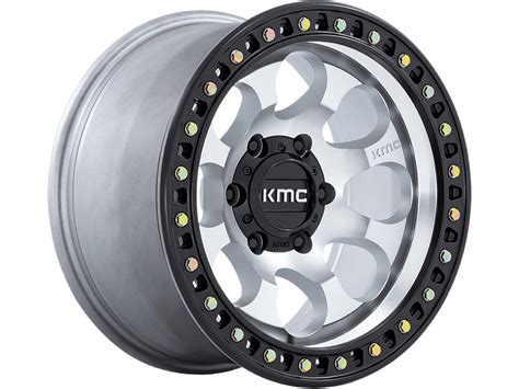 KMC Machined KM550 Riot SBL Wheels Rugged Ridge