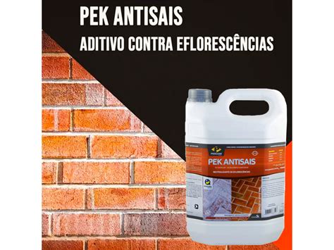 Pek Antisais 1L Neutralizador de Eflorescências Pisoclean