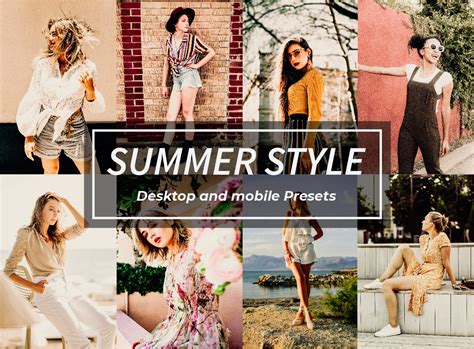 Summer Style Lightroom Presets Graphic By Neoreborn Creative Fabrica