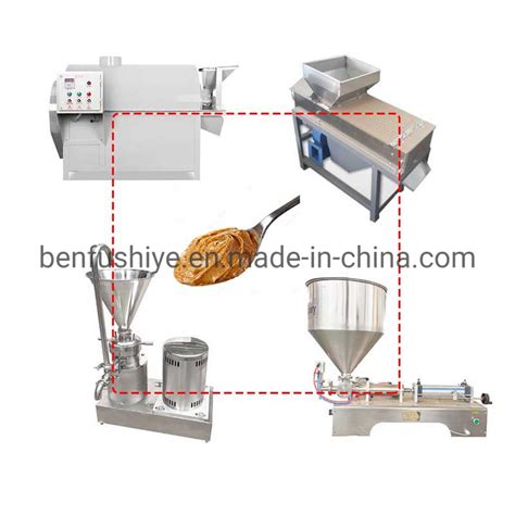 Commercial Peanut Butter Making Machine Line Peanut Butter Making