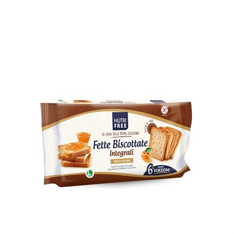 NUTRIFREE FETTE BISCOTTATE CON FARINA INTEGRALE 225G Shop